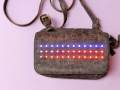 LED leather bag platoon kunsthalle front colours