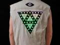 LED jacket David back portrait