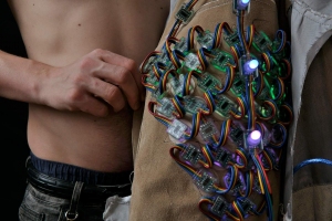 LED jacket David inside