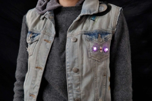 LED Hat Hannah front