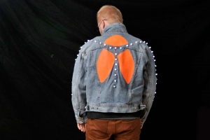 LED Jacket Jussi back total