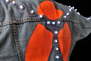 LED Jacket Jussi back