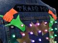 LED Jacket Marc back detail