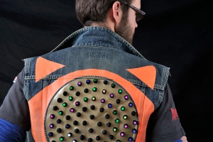LED jacket Seba back