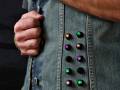 LED jacket Seba front detail