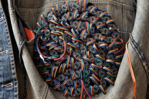 LED jacket Seba inside