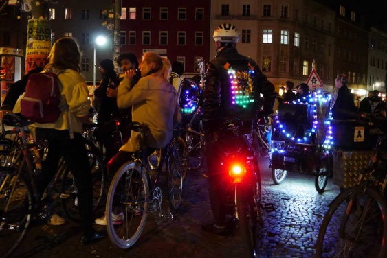 Night Ride Berlin, Bicycling meetup, Fahrradtour