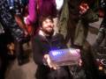 LED leather bag platoon kunsthalle Marcello Dato