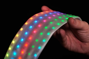 LED tie detail