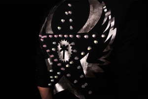 LED Jacket silver star