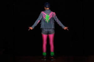 LED Parrot Jacket by Yuki