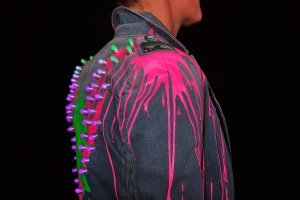 LED Parrot Jacket by Yuki