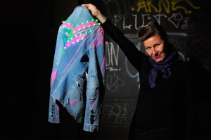 LED Parrot Jacket by Yuki
