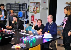 LED Jacket workshop Fab Lab Berlin
