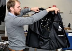 LED Jacket workshop Fab Lab Berlin jacket