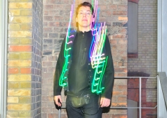 LED Jacket workshop Fab Lab Berlin der puppe